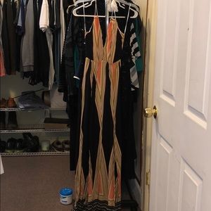 Open Back Maxi Dress